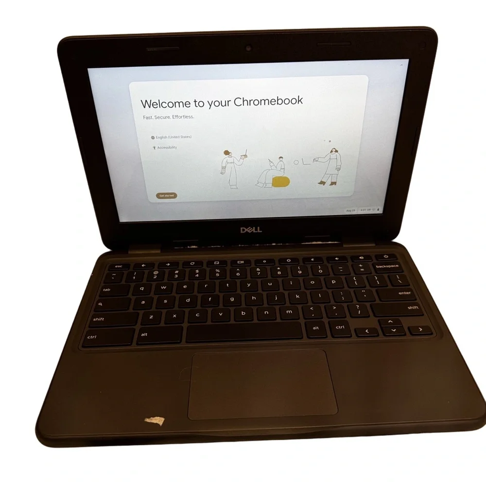❣️SOLD❣️Dell Chromebook 3100 Black Laptop Certified Refurbished Charger Included - Picture 7 of 11